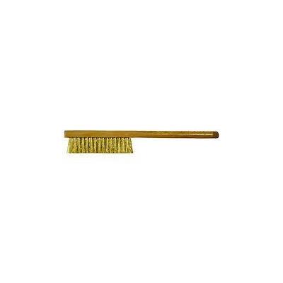 (image for) Brass Brush Wood Handle