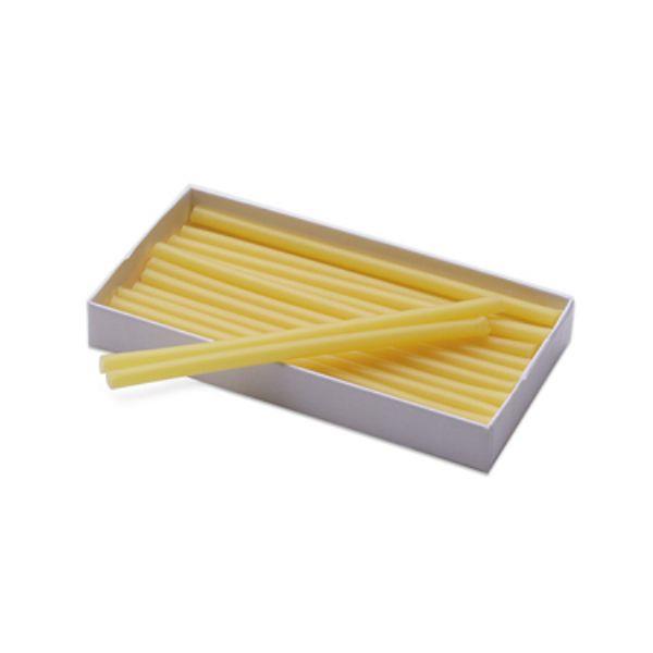 (image for) Sprue Wax 3/8" Yellow 6pc.