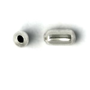 (image for) Sterling Silver Bead Oval 