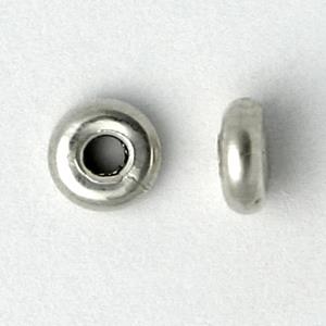 (image for) Sterling Silver Bead Rondelle