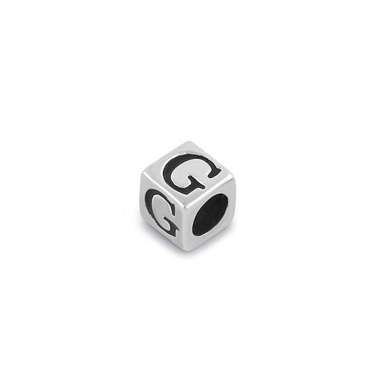 (image for) Sterling Alphabet Bead 5mm G