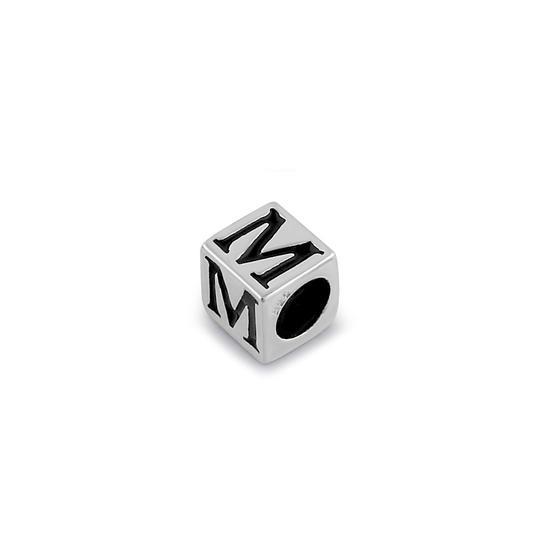 (image for) Sterling Alphabet Bead 5mm M
