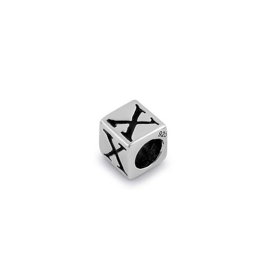 (image for) Sterling Alphabet Bead 5mm X