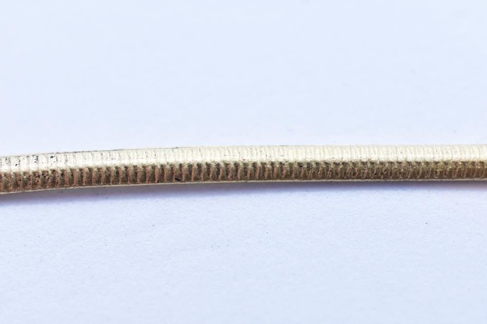 (image for) Yel Brass Pattern Wire Worm