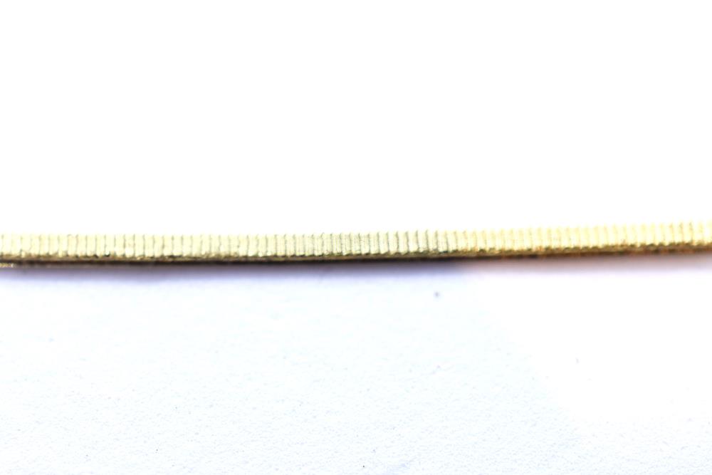 (image for) Yel Brass Pattern Wire Sm Worm