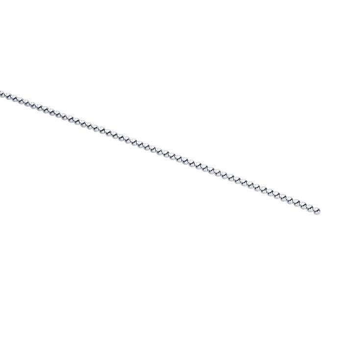(image for) Sterling Half Bead Wire 16ga