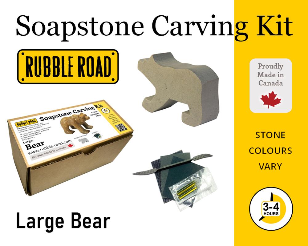(image for) Soapstone Kit Large Bear