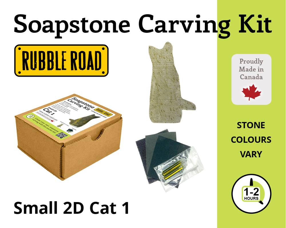 (image for) Soapstone Kit Small Cat