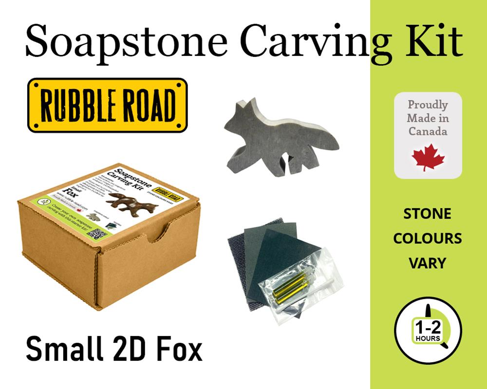 (image for) Soapstone Kit Small Fox