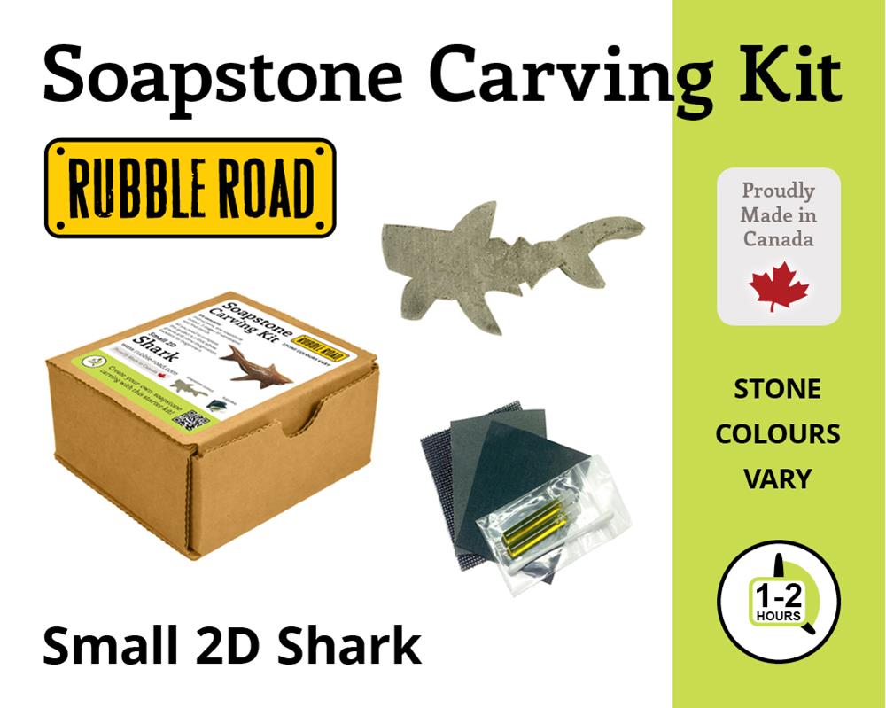(image for) Soapstone Kit Med 3D Shark