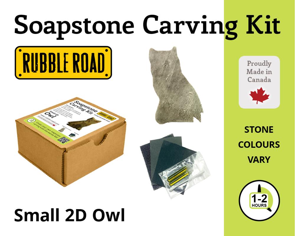 (image for) Soapstone Kit Small Owl
