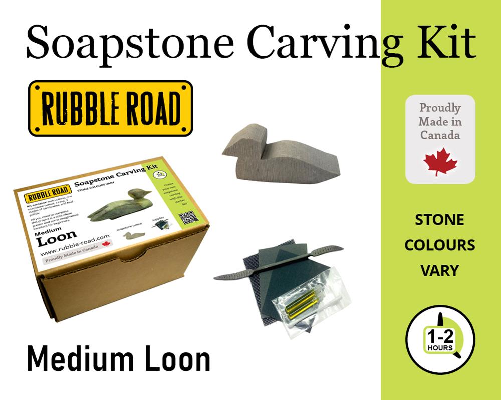 (image for) Soapstone Kit Medium Loon