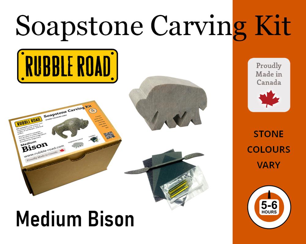 (image for) Soapstone Kit Medium Bison