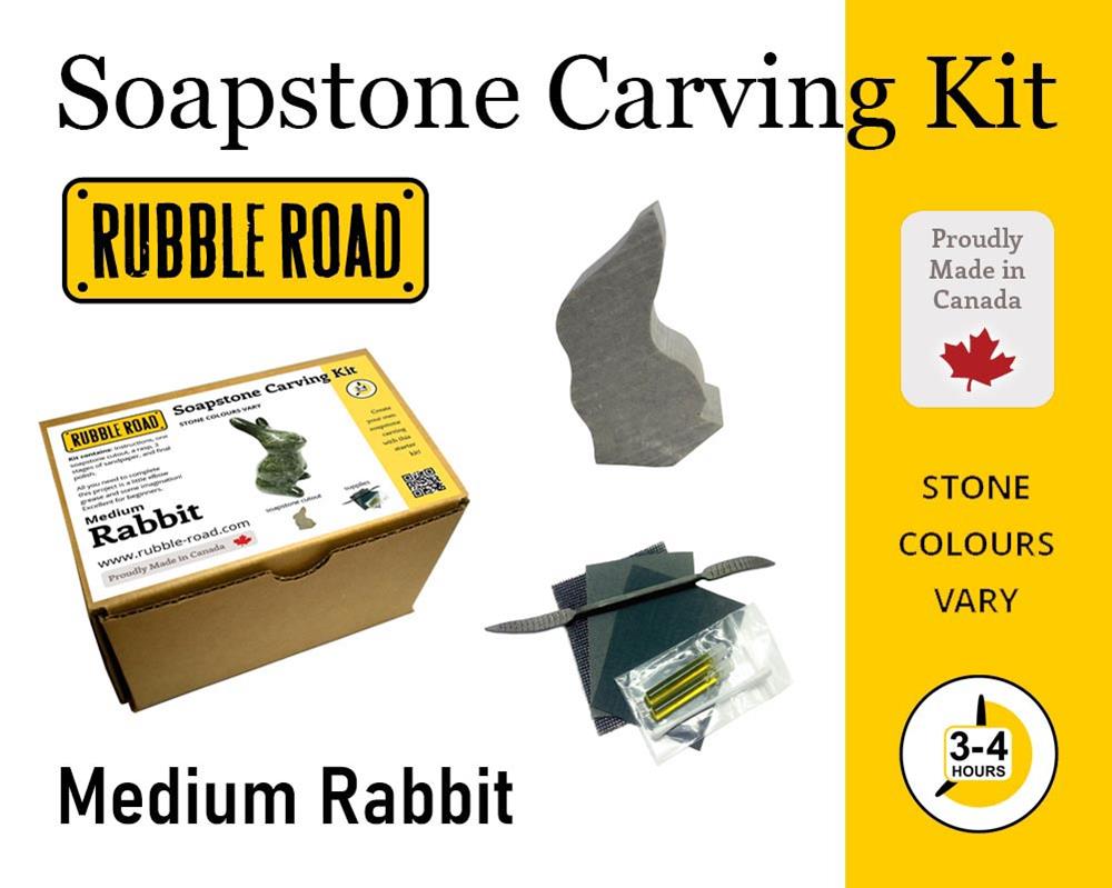 (image for) Soapstone Kit Medium Rabbit