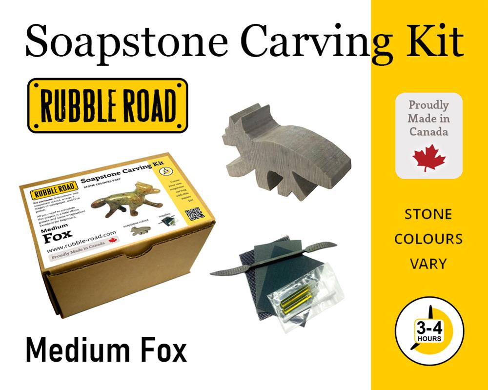 (image for) Soapstone Kit Medium Fox