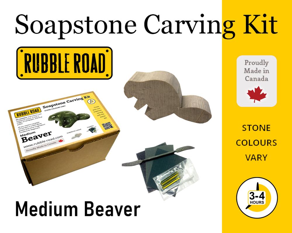 (image for) Soapstone Kit Medium Beaver