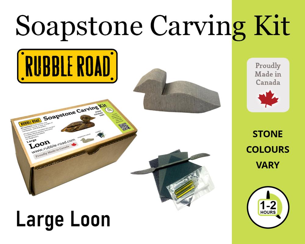 (image for) Soapstone Kit Large Loon
