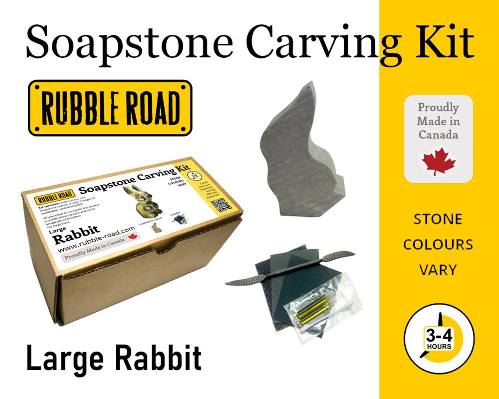 (image for) Soapstone Kit Large Rabbit