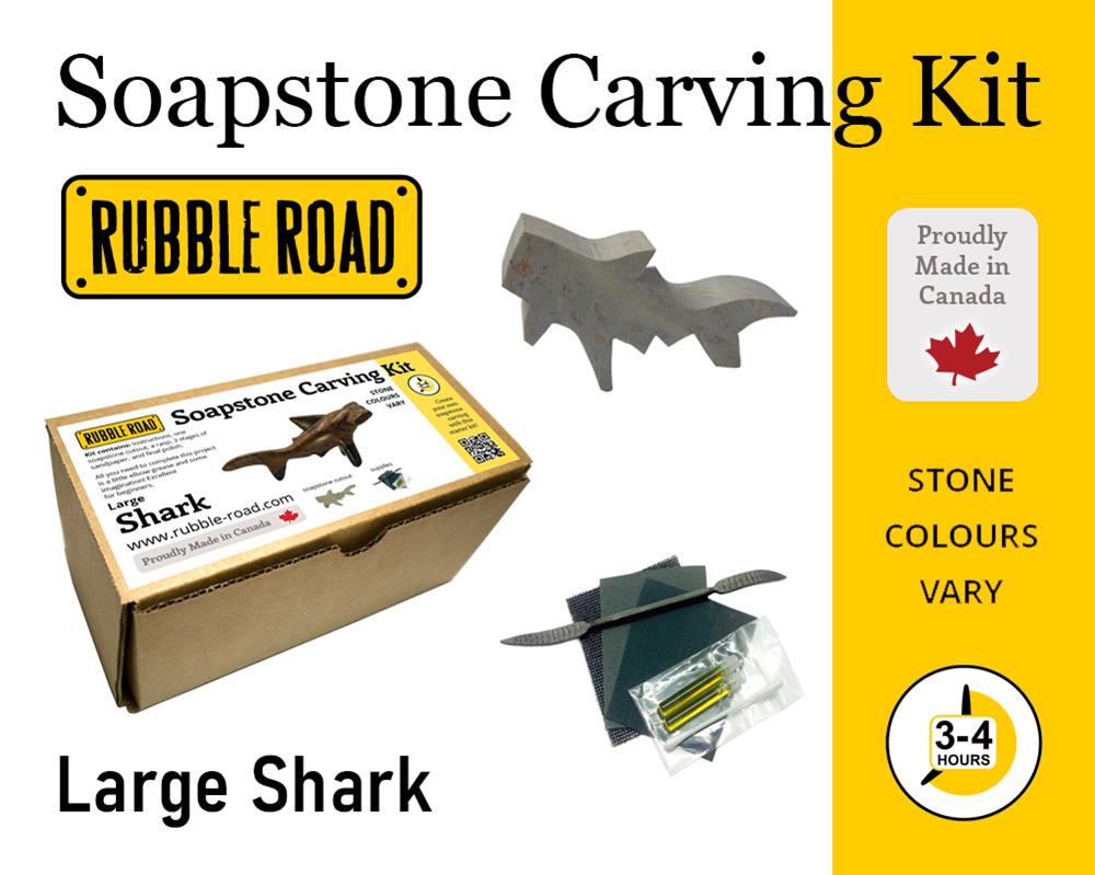 (image for) Soapstone Kit Large Shark