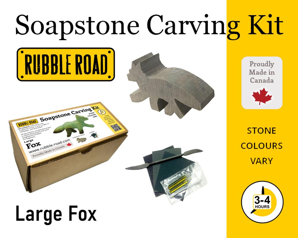 (image for) Soapstone Kit Large Fox