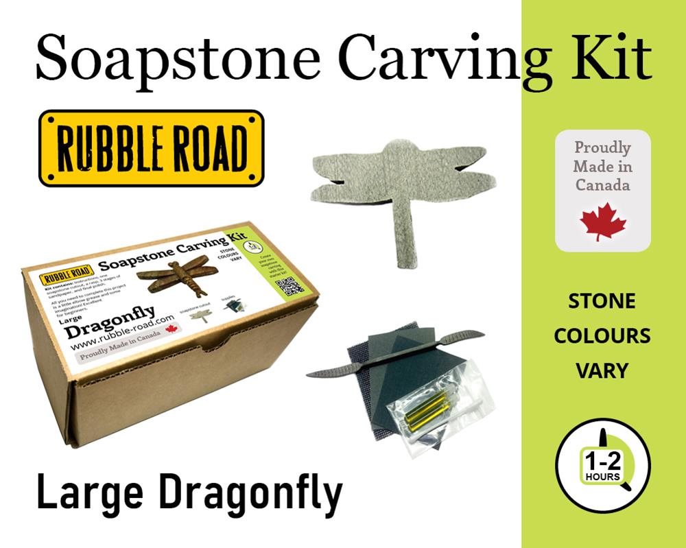 (image for) Soapstone Kit Large DragonFly