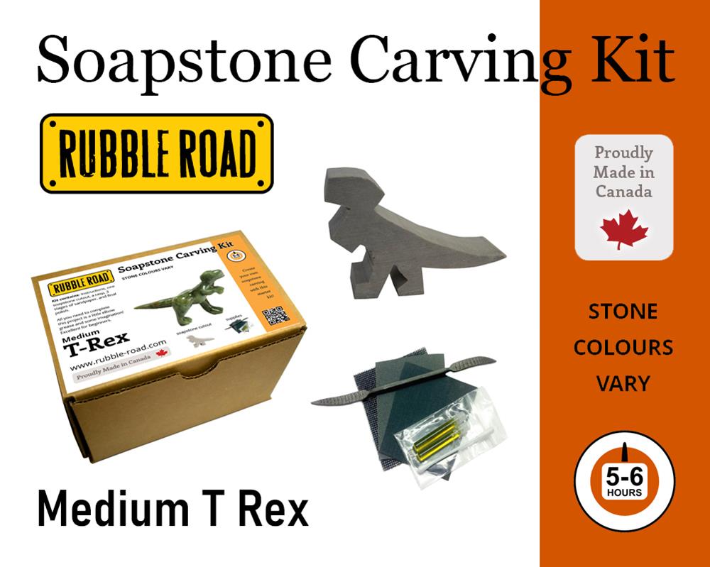 (image for) Soapstone Kit Medium T Rex