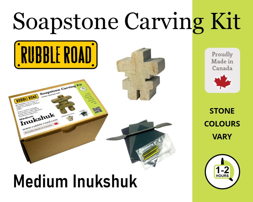 (image for) Soapstone Kit Medium Inuk