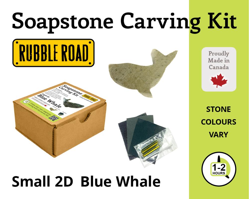(image for) Soapstone Kit Small BlueWhale