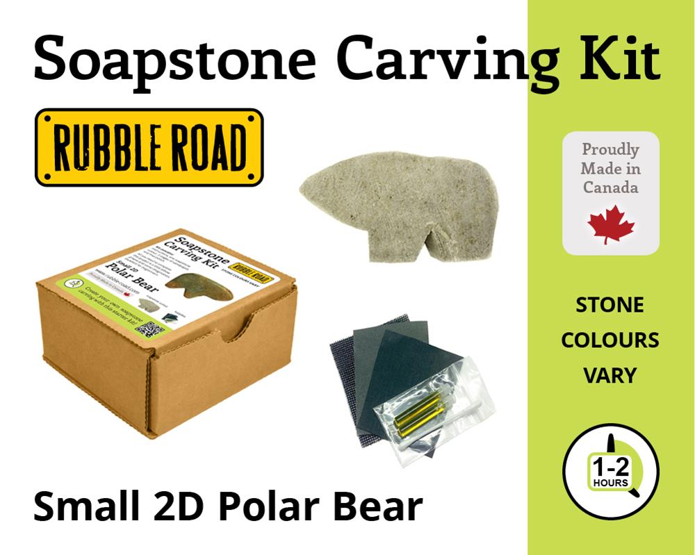(image for) Soapstone Kit Small PolarBear