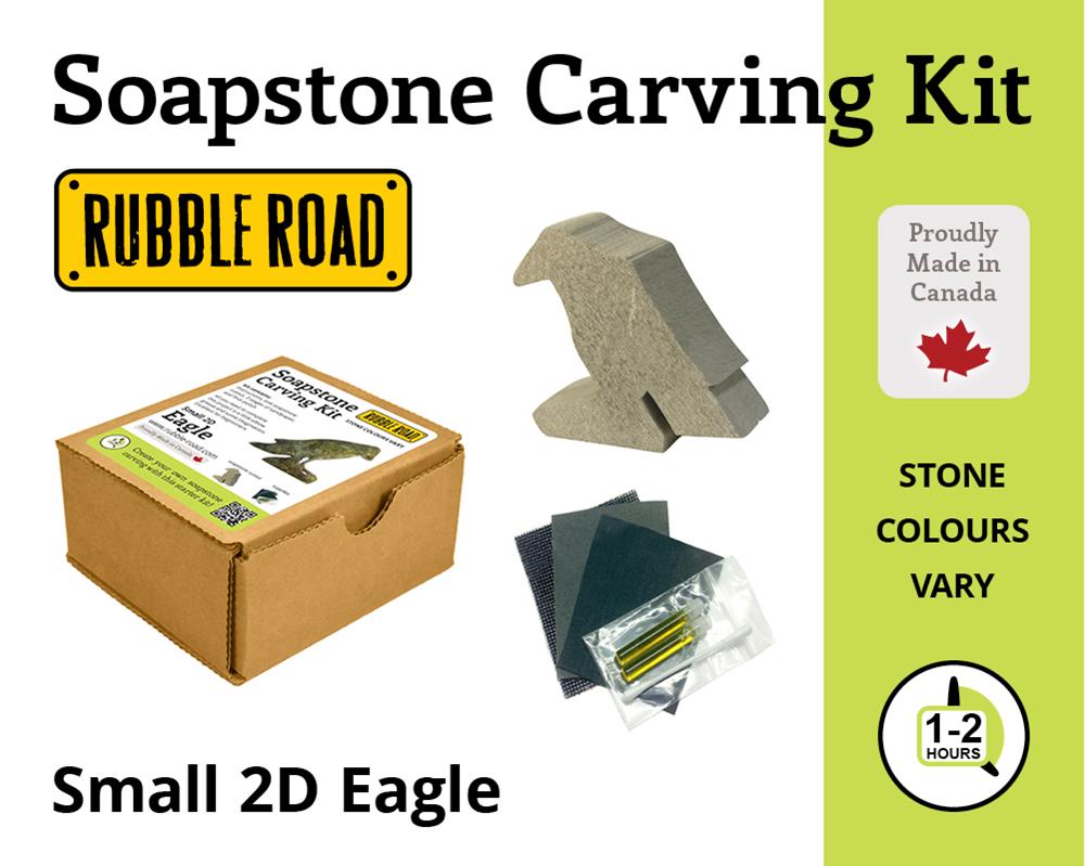 (image for) Soapstone Kit Small Eagle