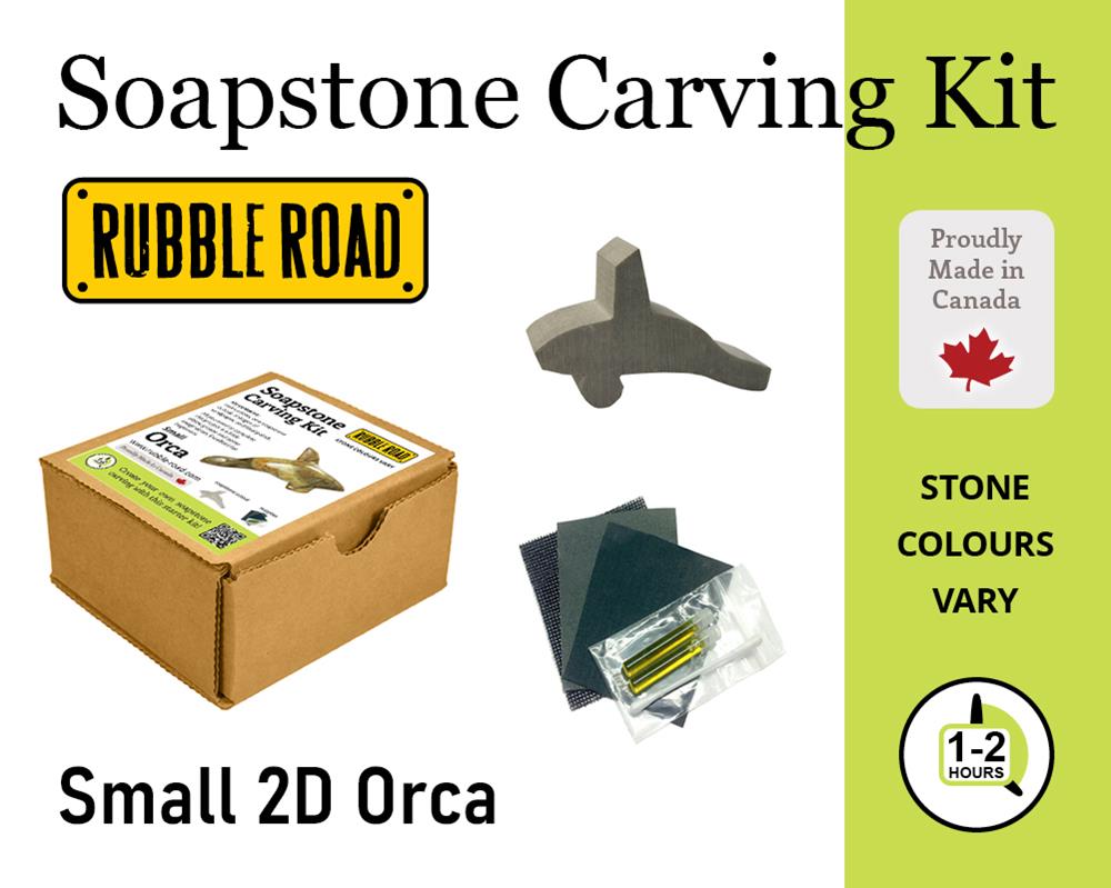 (image for) Soapstone Kit Small Orca