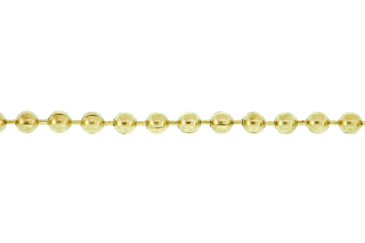 (image for) Chain Ball 2.5mm #3 Brass