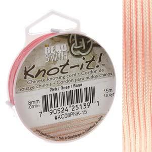 (image for) Knotting Cord 0.8mm Pink