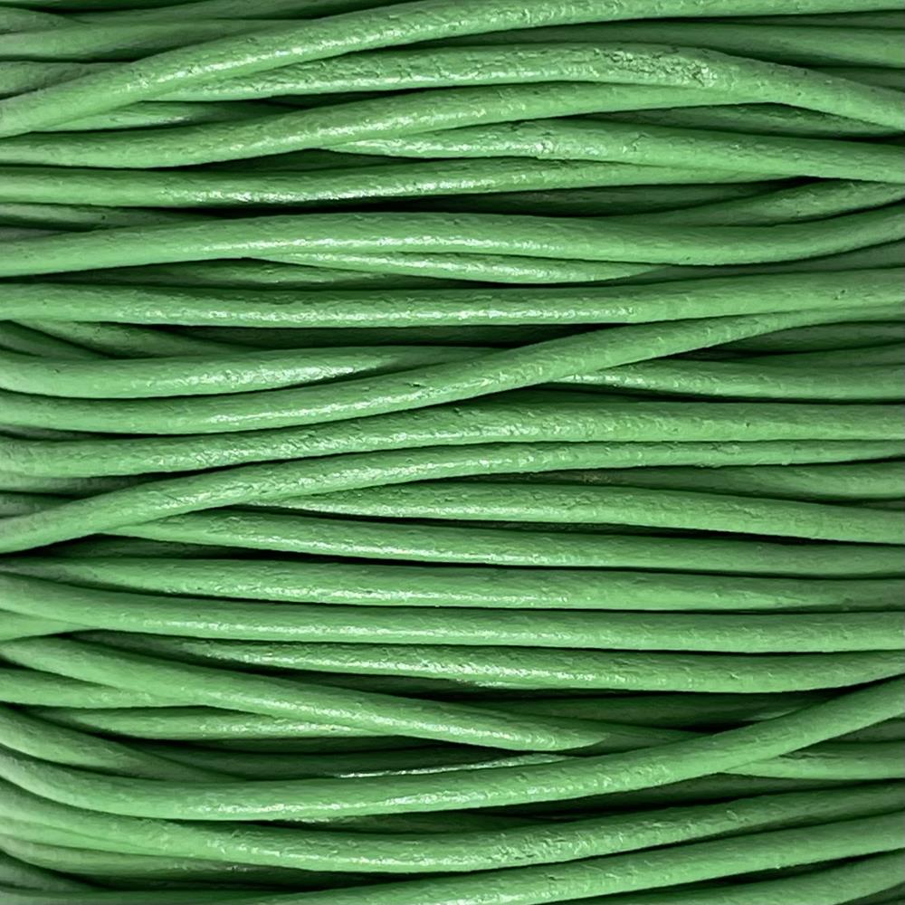 (image for) Leather Cord 2mm Green