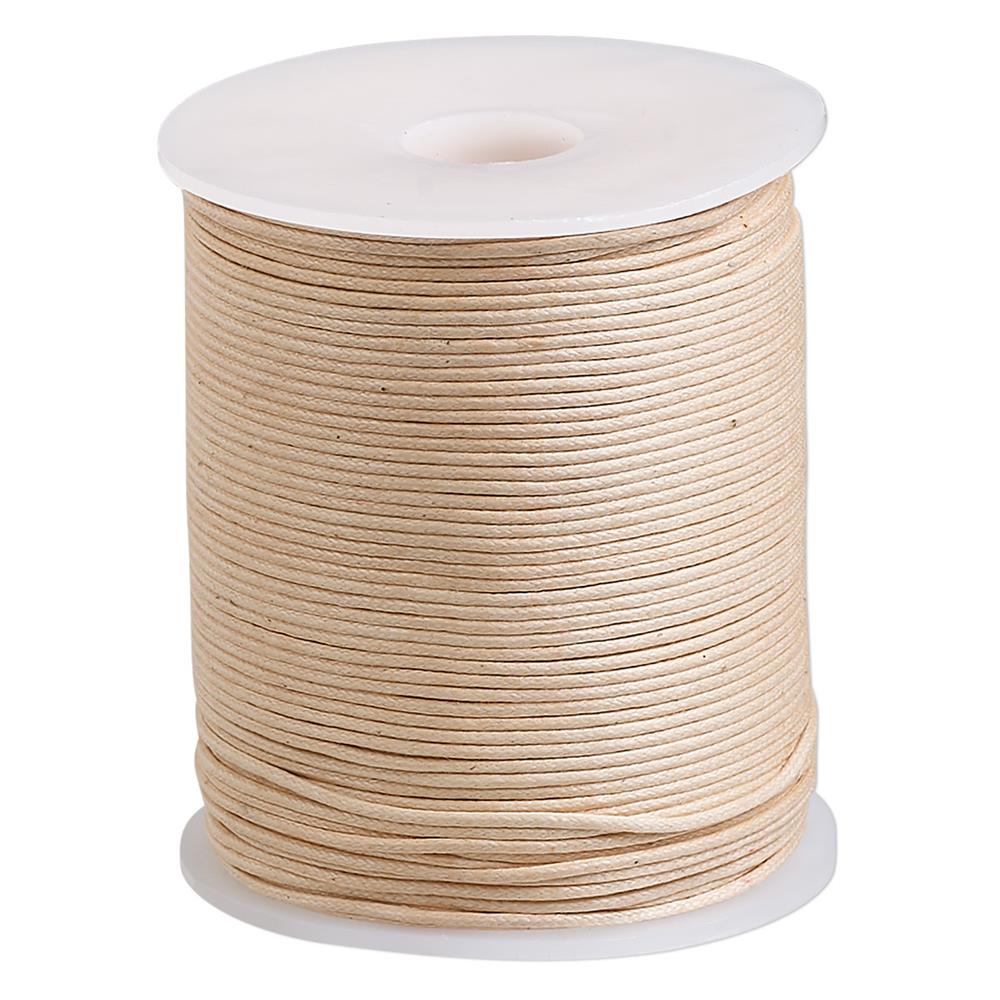(image for) Waxed Cotton Cord 1mm Natural