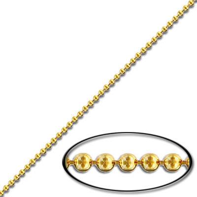 (image for) Chain Ball 1.2mm Gold