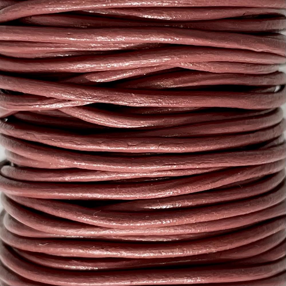 (image for) Leather Cord 1.5mm Old Rose