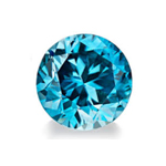 (image for) Synthetic Blue Zircon