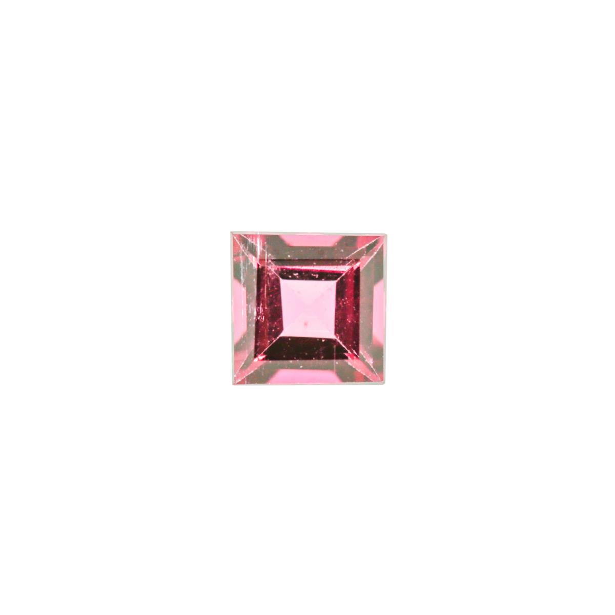(image for) Tourmaline 3.6mm Square Pink