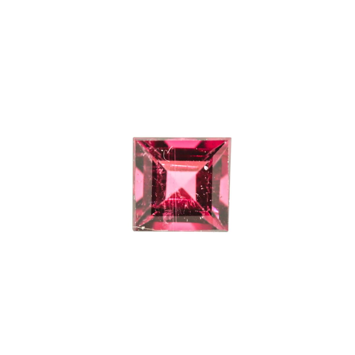 (image for) Tourmaline 5mm Square Pink