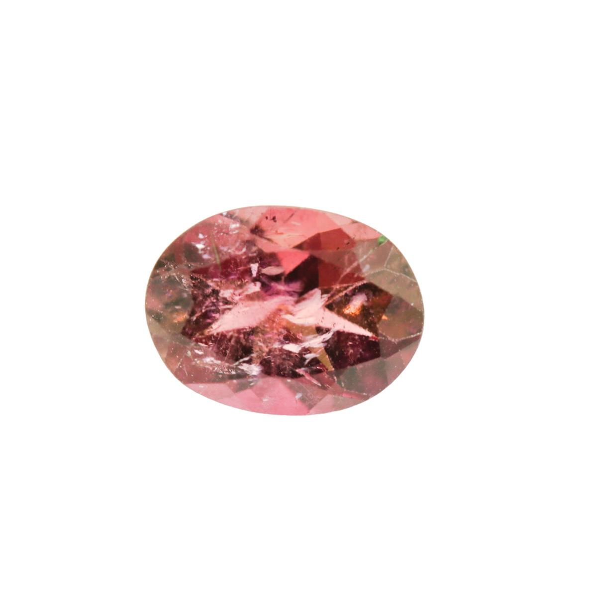 (image for) Tourmaline 8x6mm Oval Pink