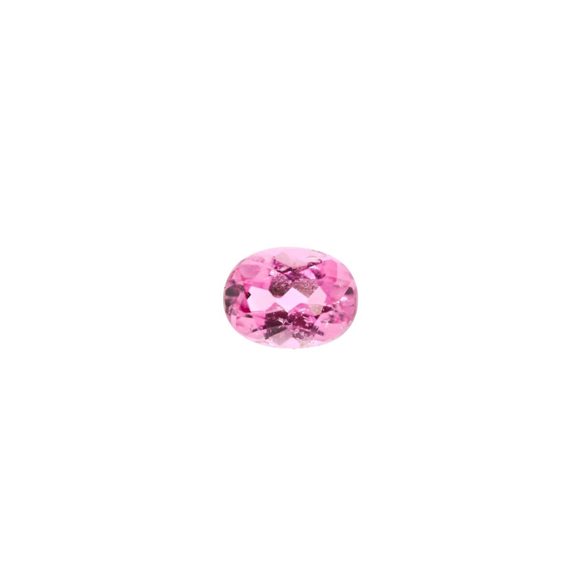 (image for) Tourmaline 4x3mm Oval Pink