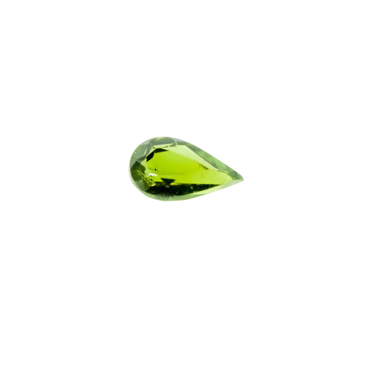 (image for) TOURMALINE GREEN PEAR 5X3
