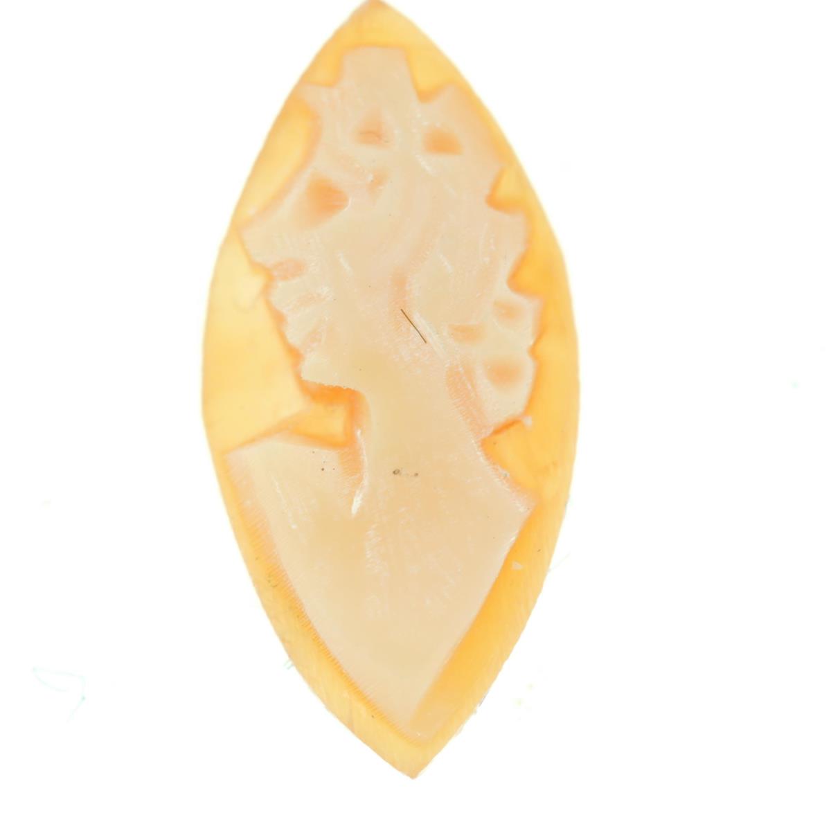 (image for) Shell 15x7mm Marquise Cameo