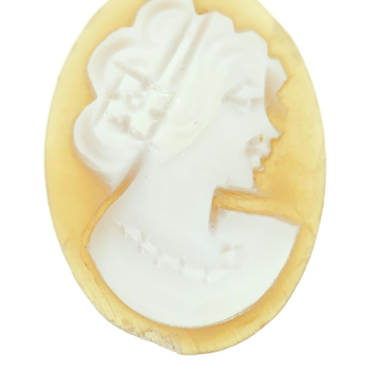 (image for) Shell 18x13mm Oval Cameo
