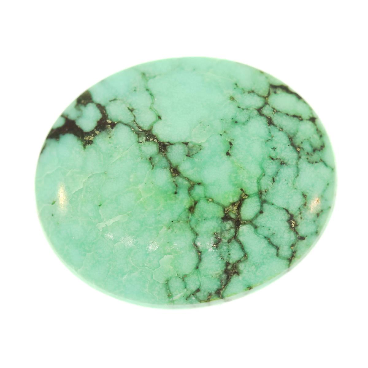 (image for) Turquoise Chinese 12x10mm Oval