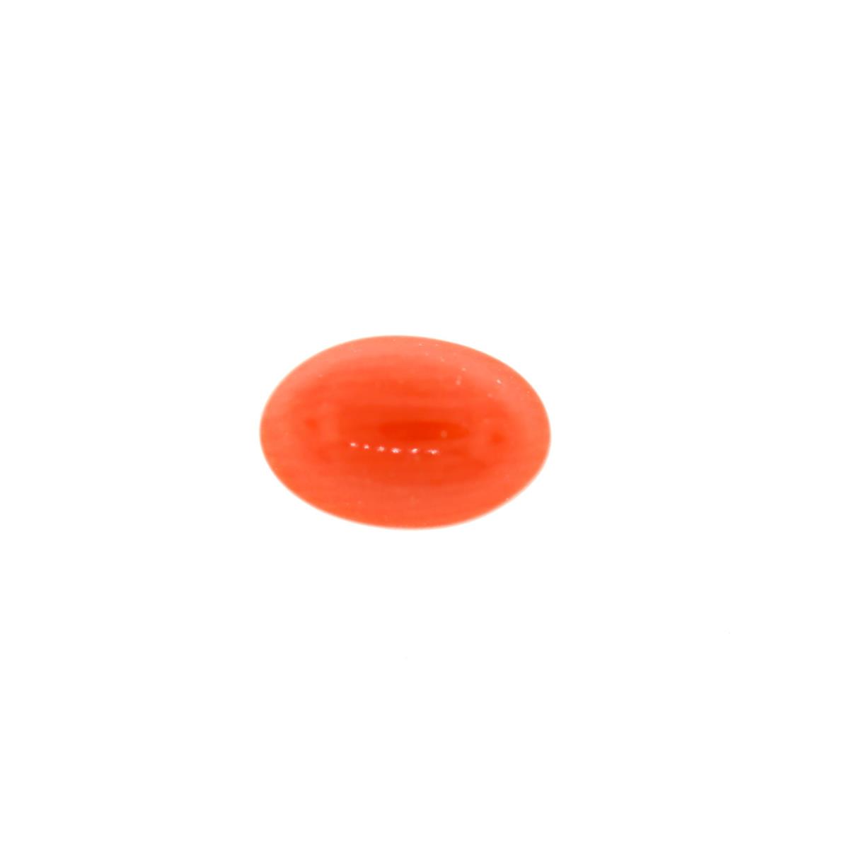 (image for) Coral 5x3mm Oval Red