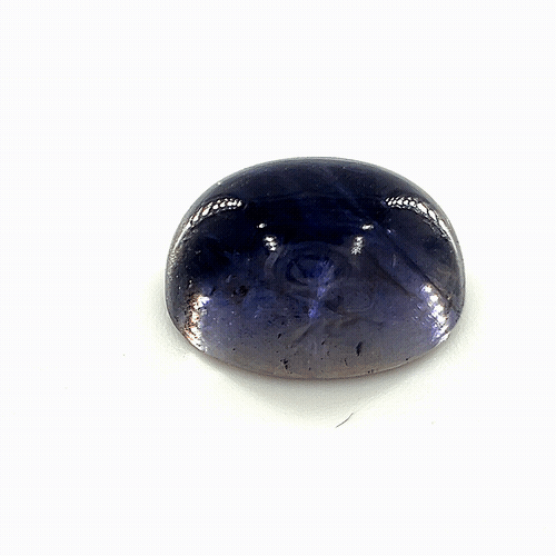 (image for) Iolite 10.75x8-9mm Oval Cab - Click Image to Close