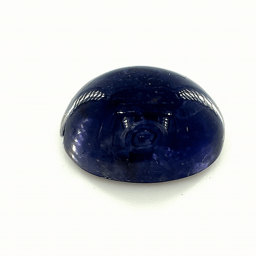 (image for) Iolite 14.1x11.6mm Oval Cab - Click Image to Close
