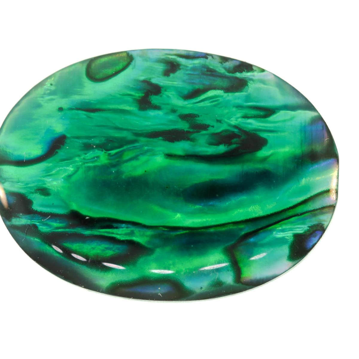 (image for) Paua 18x13mm Oval Green